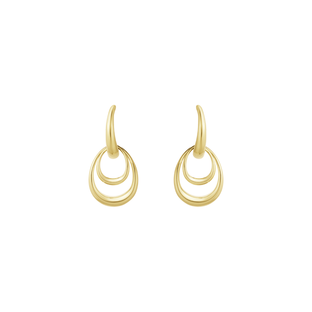 オフスプリング (Offspring) ピアス - 18K イエローゴールド