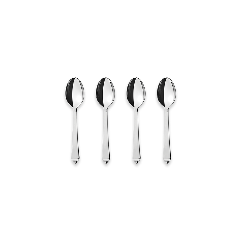 ピラミッド Pyramid コーヒースプーン ギフトボックス 4 本 ステンレススティール I Georg Jensen