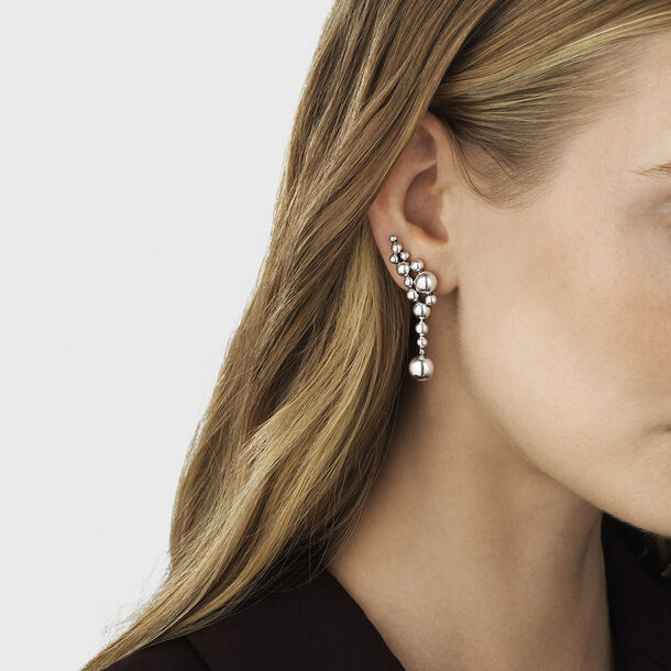 ムーンライト グレープ (MOONLIGHT GRAPES) イヤリング – スターリング  