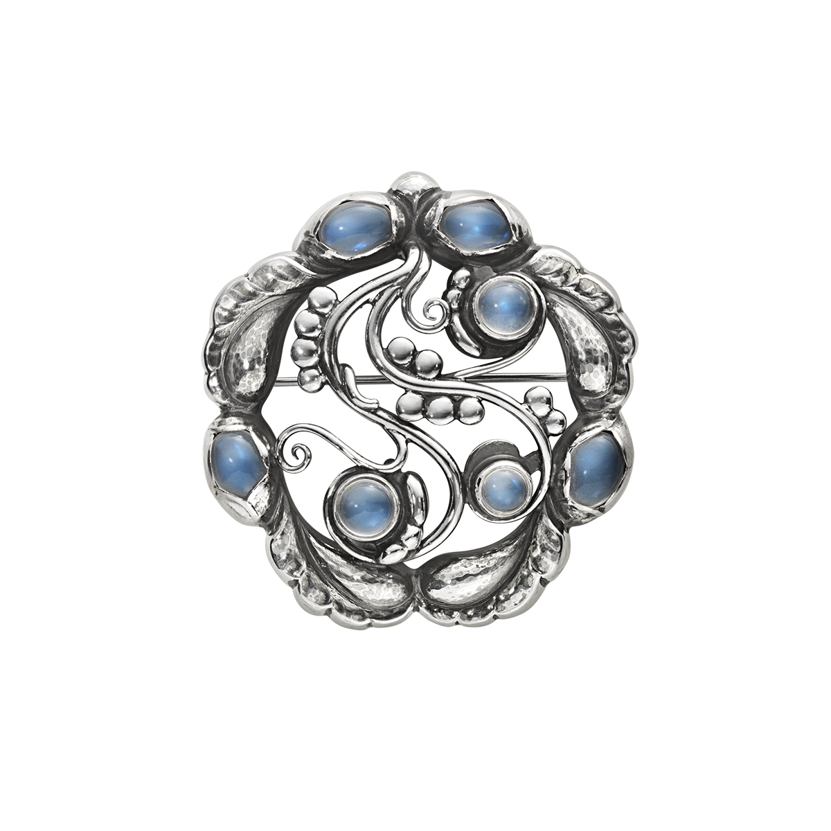 ムーンライト ブロッサム(MOONLIGHT BLOSSOM) ブローチ I Georg Jensen
