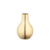CAFU vase, ekstra lille, guldbelagt
