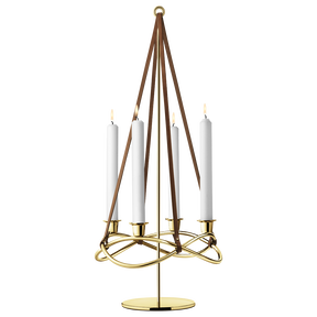 SEASON Extension for candleholder, gold plated SEASON Extension for candleholder, gold plated