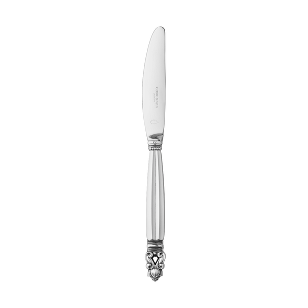 ジョージジェンセン　エーコン　ACORN廃盤ディナーナイフ　スターリングシルバー ジョージ・ジェンセン「“Acorn” ディナーフォーク&ナイフ セット