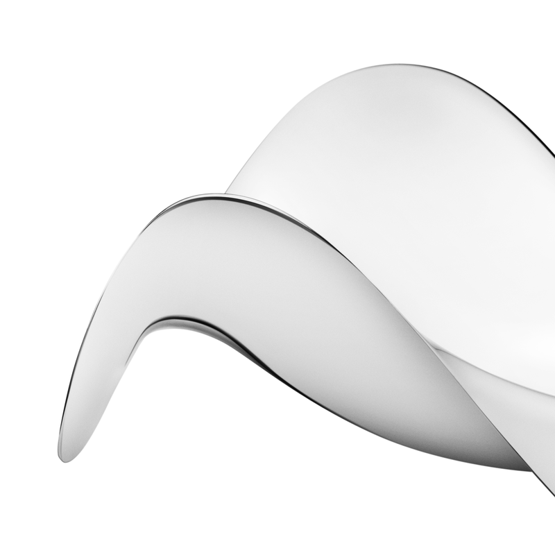 Cobra Bowl In Polished Stainless Steel Small Georg Jensen