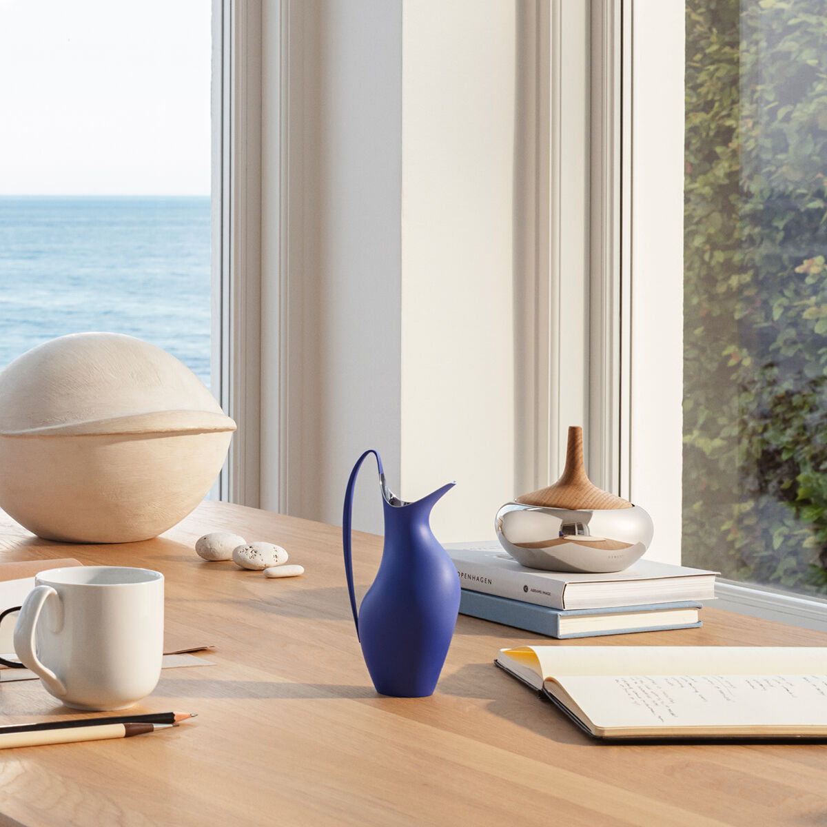 ヘニング・コッペルの世界 THE WORLD OF HENNING KOPPEL GEORG JENSEN HENNING KOPPEL MASTERPIECES PITCHER 1.2L