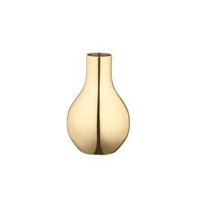 CAFU vase, extra small, gold plated CAFU vase, extra small, gold plated