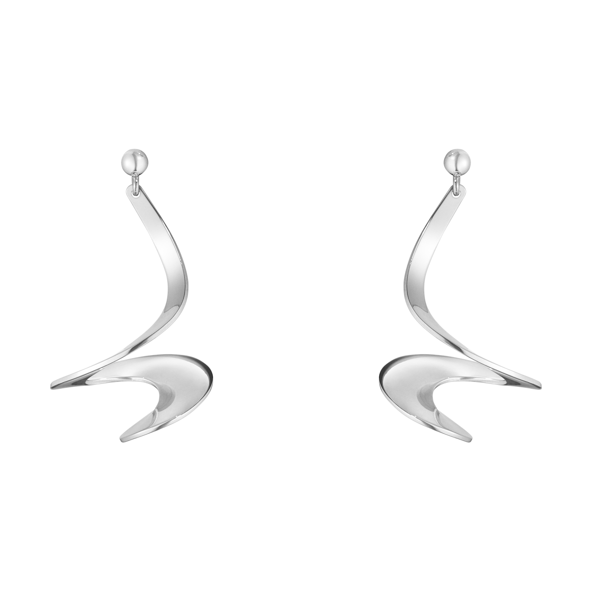 MÖBIUS earrings in sterling silver Jensen