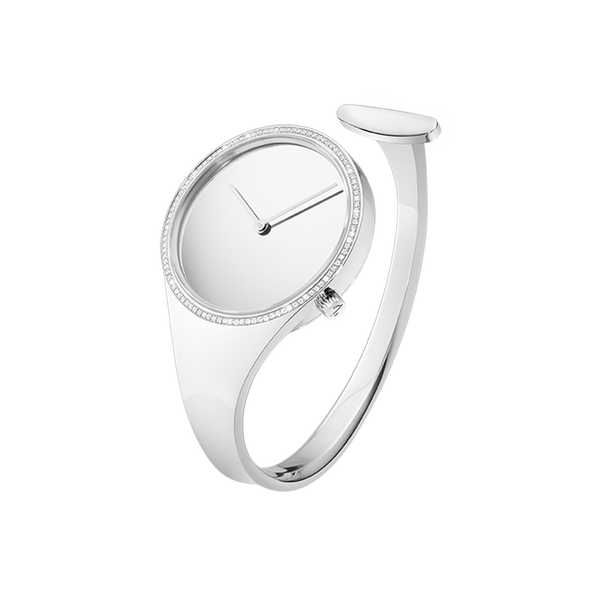 Vivianna steel and diamond bangle watch | Georg Jensen