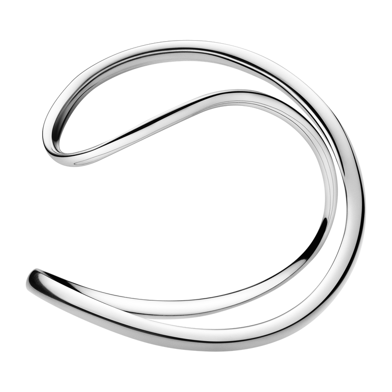 Infinity Sterling Silver Bangle For Women Georg Jensen