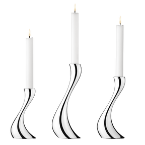 COBRA candleholder set, 3 pcs. incl. candles