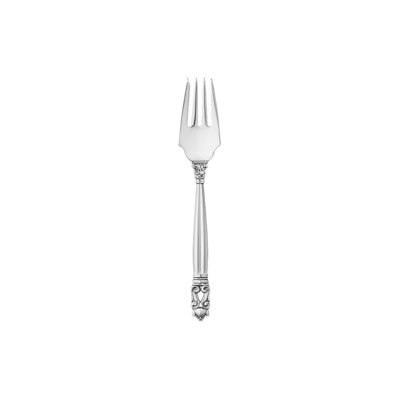 Acorn Sterling Silver Salad Fork Georg Jensen