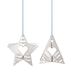 Beautiful Ornament Kitchen Bars 2019 holiday ornaments star and tree palladium plated