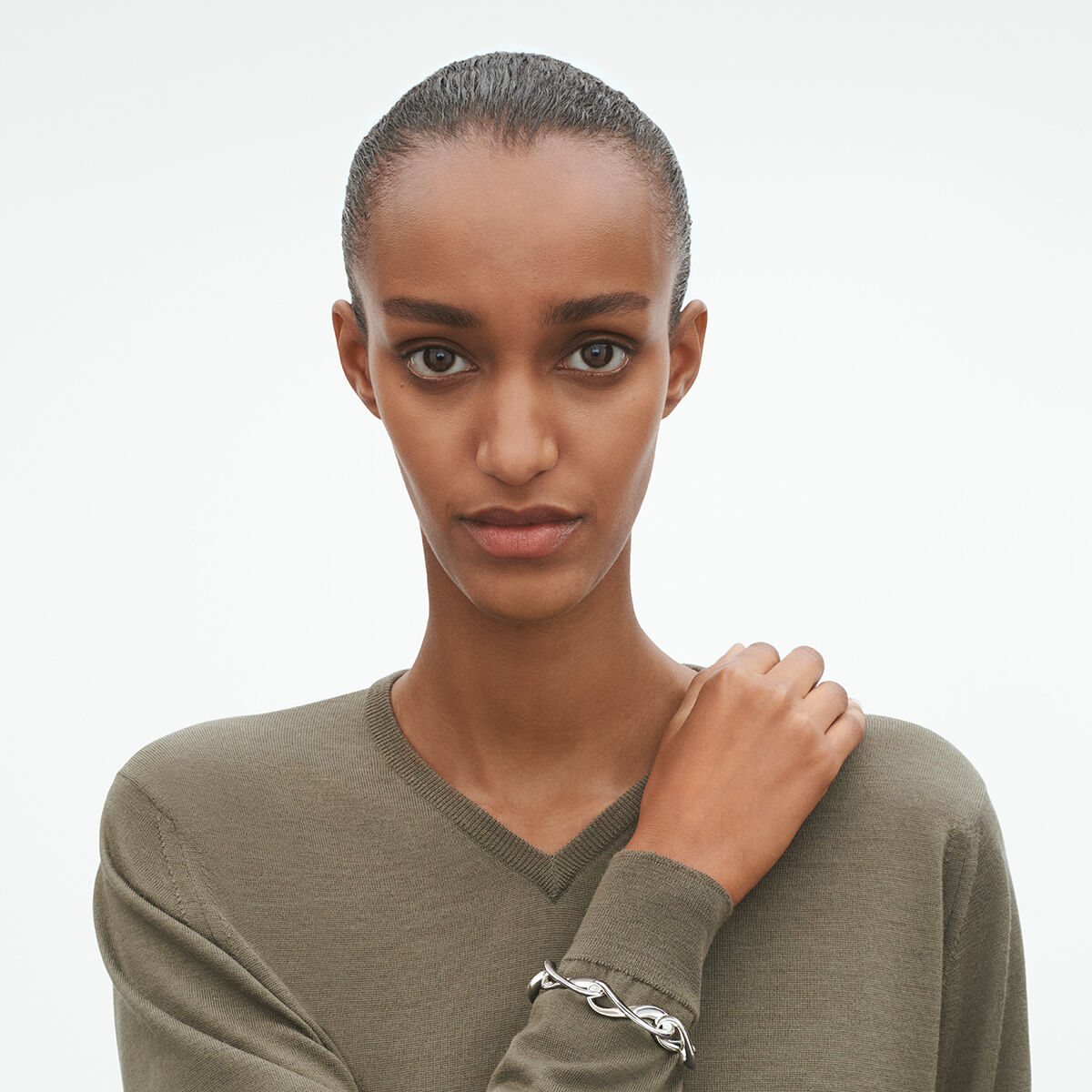 Infinity sterling silver bracelet for women | Georg Jensen