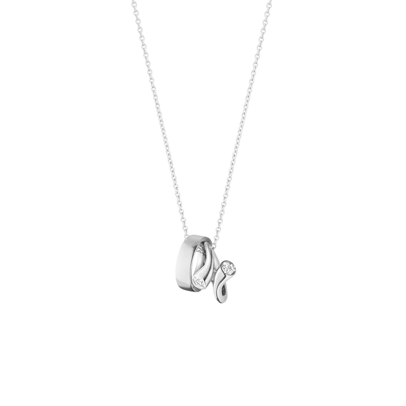 マジック Magic チャームペンダント 18kホワイトゴールド ダイヤモンド I Georg Jensen マジック Magic チャームペンダント 18kホワイトゴールド ダイヤモンド I Georg Jensen