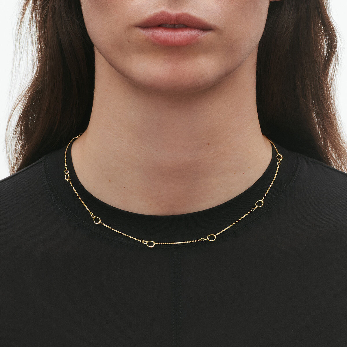 オフスプリング (OFFSPRING) ネックレス - 18Kゴールド