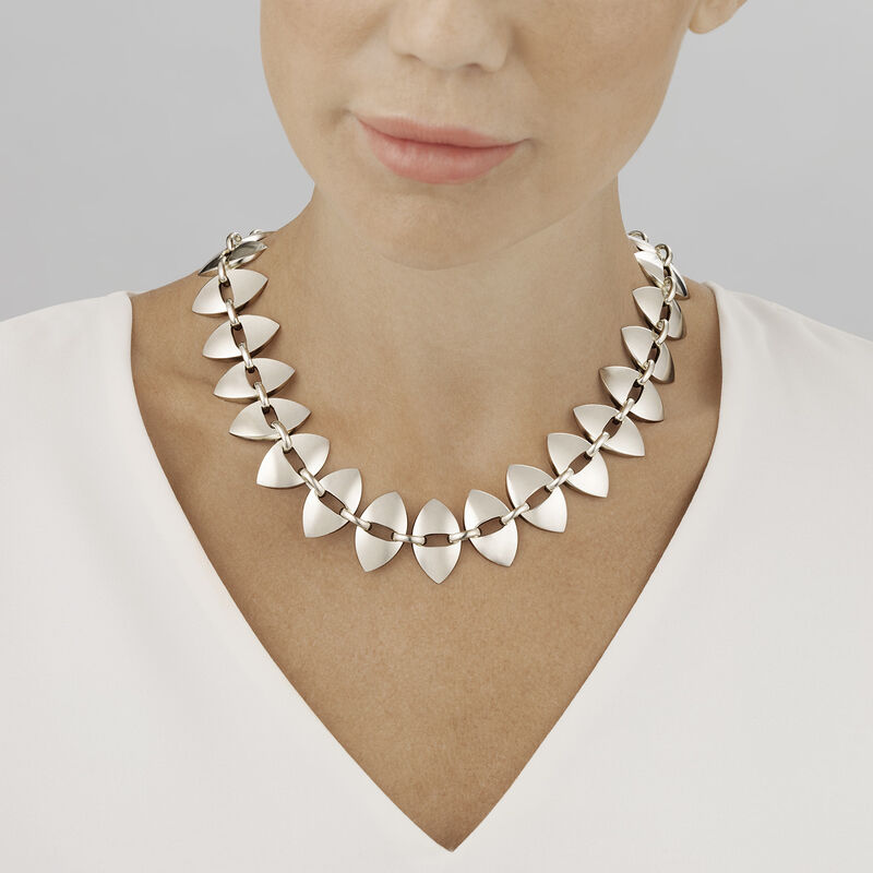 Definere Skyldig foragte Nanna Ditzel sterling silver necklace | Georg Jensen