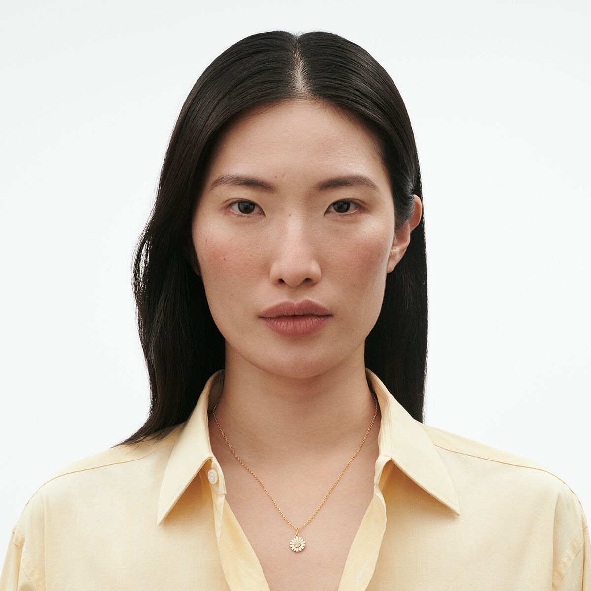 デイジー (DAISY)ペンダント - スターリングシルバー 18Kゴールド