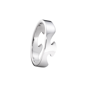 FUSION end ring - 18 kt. white gold FUSION end ring - 18 kt. white gold