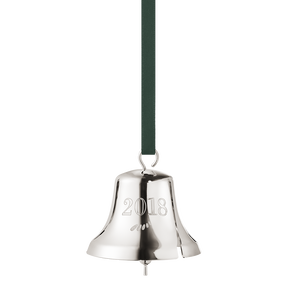 2018 Christmas Bell - palladium plated