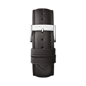 KOPPEL Armband - 41 mm, dunkelbraunes Leder M