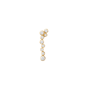 GJ SIGNATURE EARRING 1562G YG DIAMONDS 0.31 CT RIGHT GJ SIGNATURE EARRING 1562G YG DIAMONDS 0.31 CT RIGHT