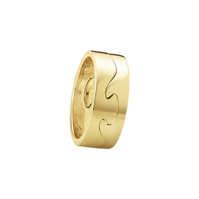 FUSION 2-piece ring -18 kt. yellow gold