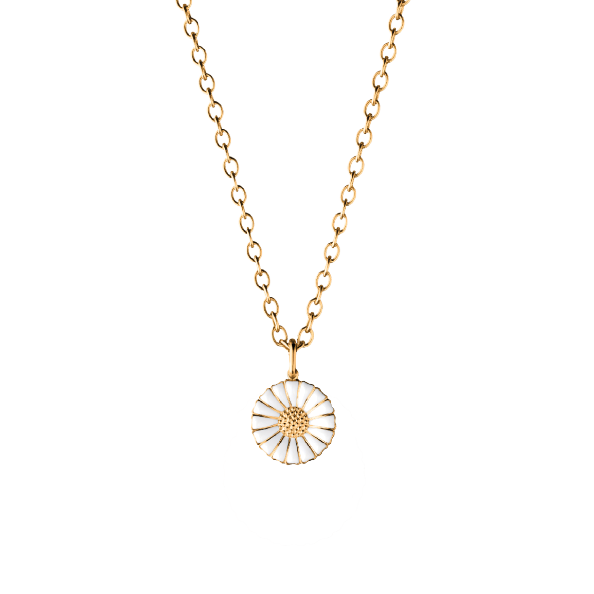 Daisy gold necklace clearance