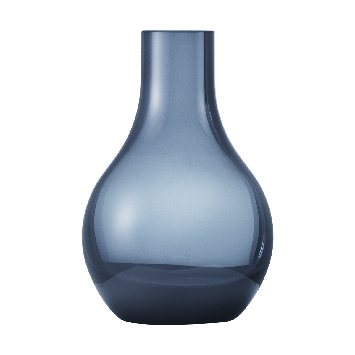 Cafu extra small blue glass flower vase Jensen