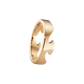 FUSION end ring - 18 kt. rose gold
