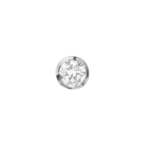 GEORG JENSEN SIGNATURE DIAMONDS, Solitaire Stud Earring, Single piece