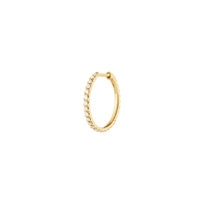 GEORG JENSEN SIGNATURE DIAMONDS &Ouml;rh&auml;nge, hoop, stort, Single