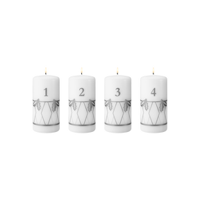 2026 Advent Candles, 4pcs