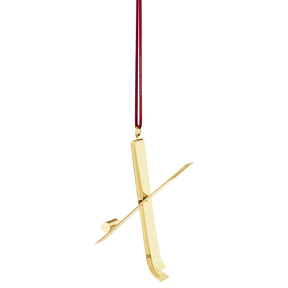 Letter Ornament, X