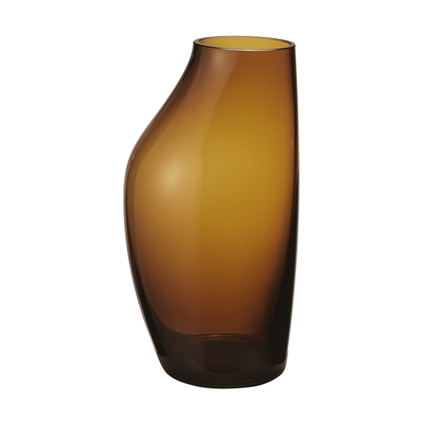 SKY Vase, Amber, in glass