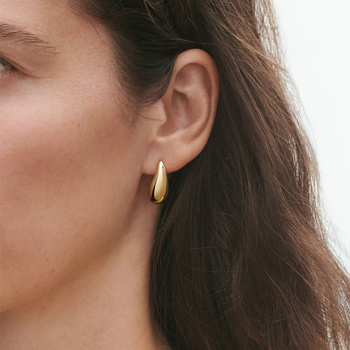 ジョージ ジェンセン リフレクト (GEORG JENSEN REFLECT) ピアス、 18K