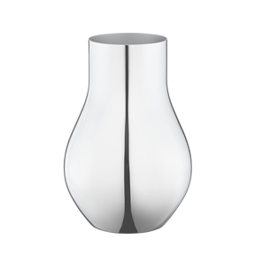 CAFU vase, small, stainless steel