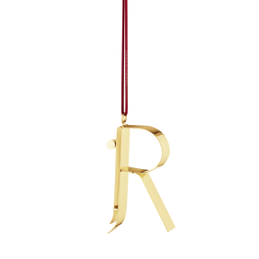 Letter Ornament, R