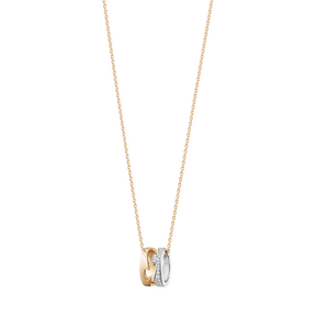 FUSION halsband med &ouml;ppet h&auml;ngsmycke