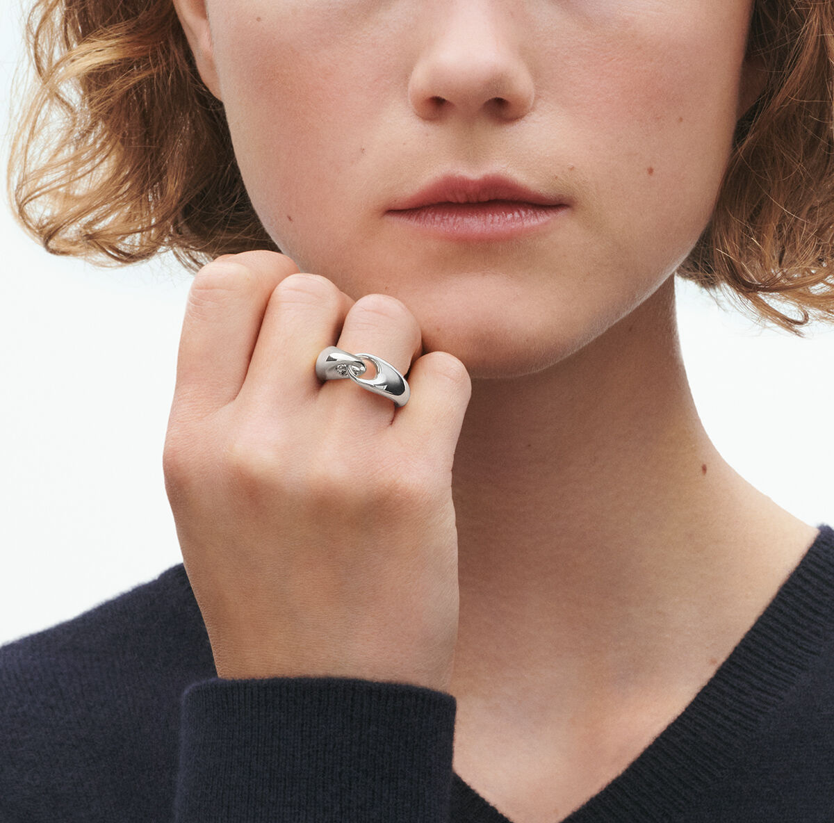 ジョージ ジェンセン リフレクト (GEORG JENSEN REFLECT) リング（L