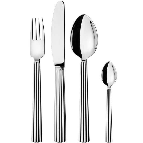 Bernadotte 4 piece stainless steel cutlery set | Georg Jensen