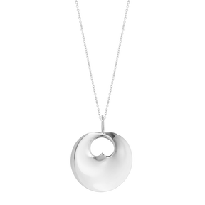 HIDDEN HEART pendant - sterling silver, large
