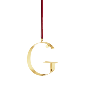 Letter Ornament, G