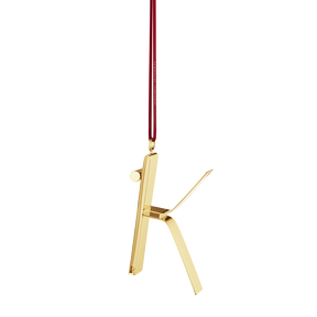 Letter Ornament, K