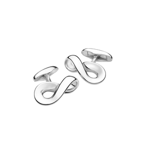 INFINITY cufflinks - sterling silver