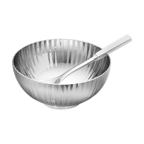 BERNADOTTE Salt Cellar & Spoon - Design Inspired by Sigvard Bernadotte