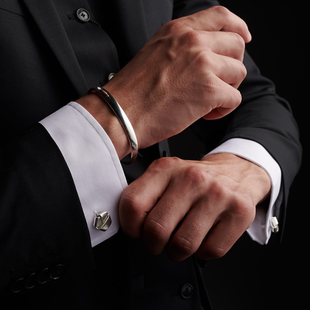 Give him a gift of jewellery designed by Georg Jensen