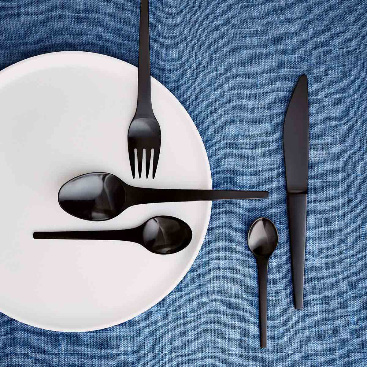 Black Caravel cutlery set 