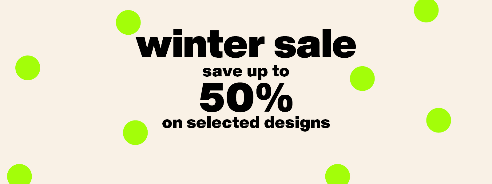 Save up to 50% on selected designs at Georg Jensen Winter Sale 2022