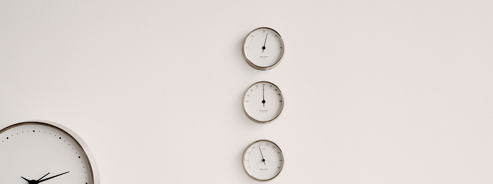 Stainless steel quartz movement watch and weather stations from the Koppel collection