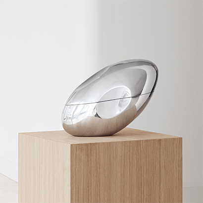 Handmade silver design functional device The Bed designed by Elmgreen & Dragset